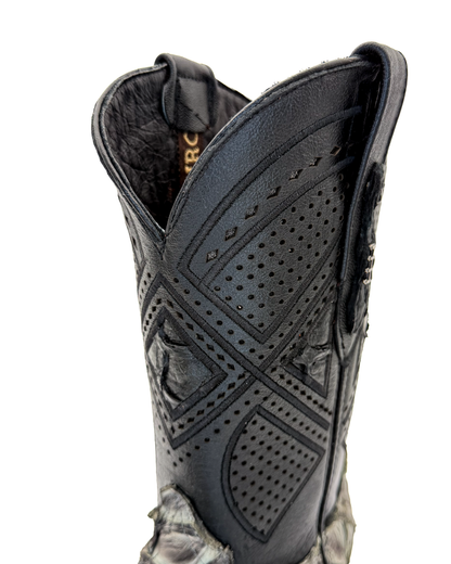 Bota Bulldog En Piel Genuina de Pescado