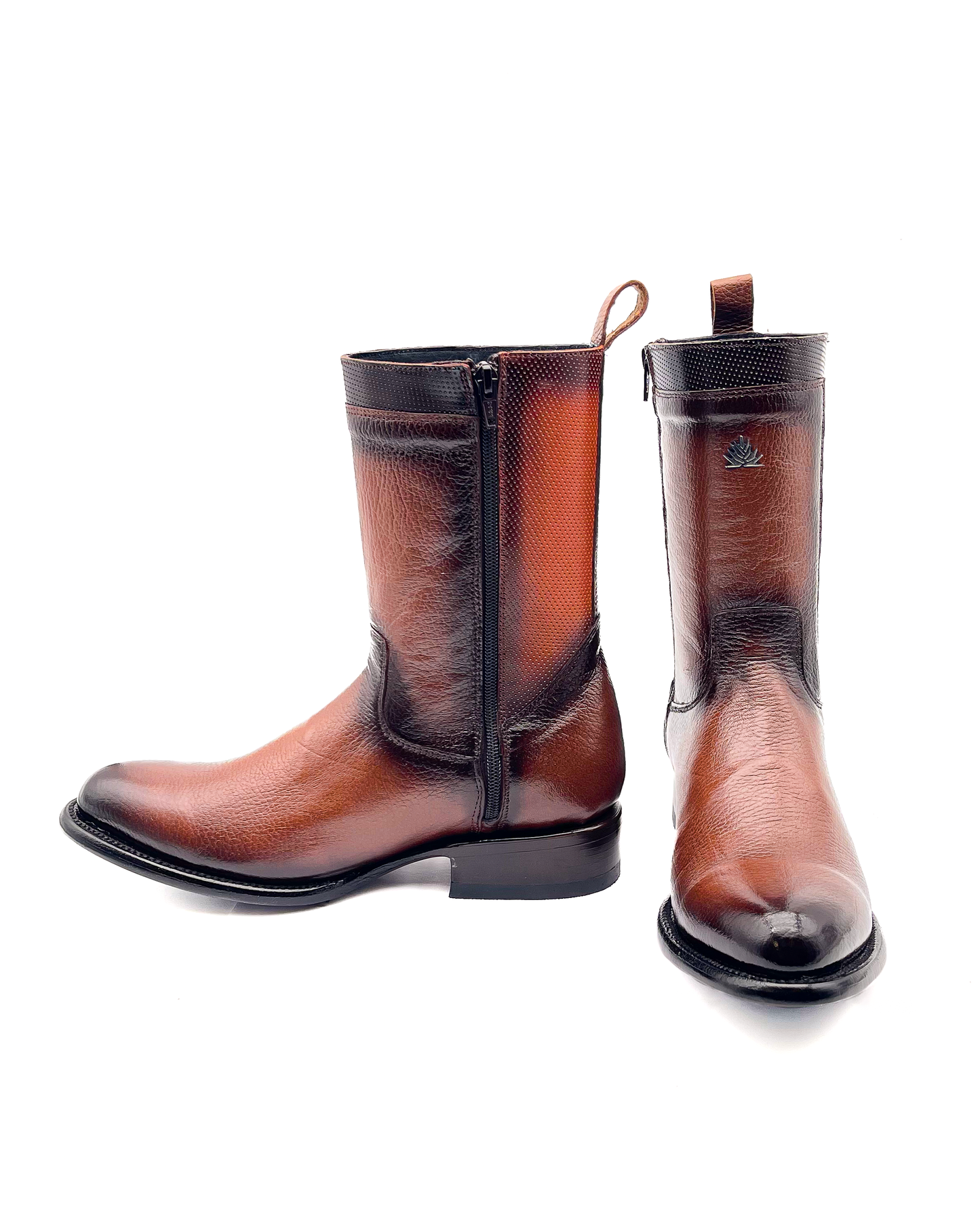 Botín Roper en Piel de Venado