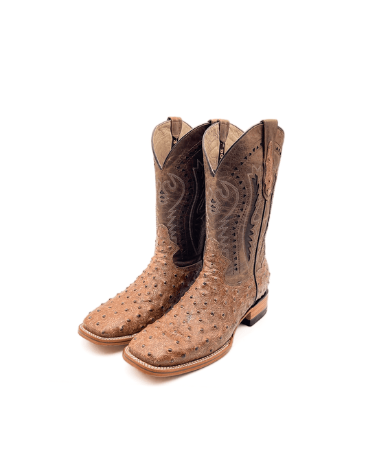 Bota Bulldog Avestruz Orix Rustica