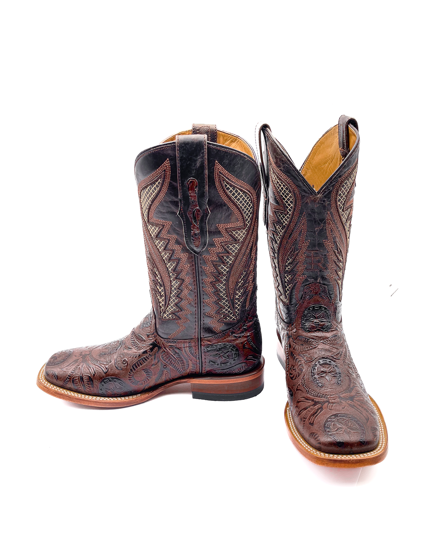 Bota Bulldog Cincelada Café