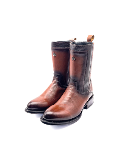 Botín Roper en Piel de Venado