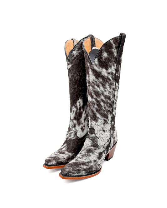 Bota Picuda Pelo de Vaca