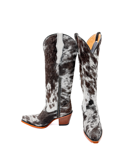 Bota Picuda Pelo de Vaca
