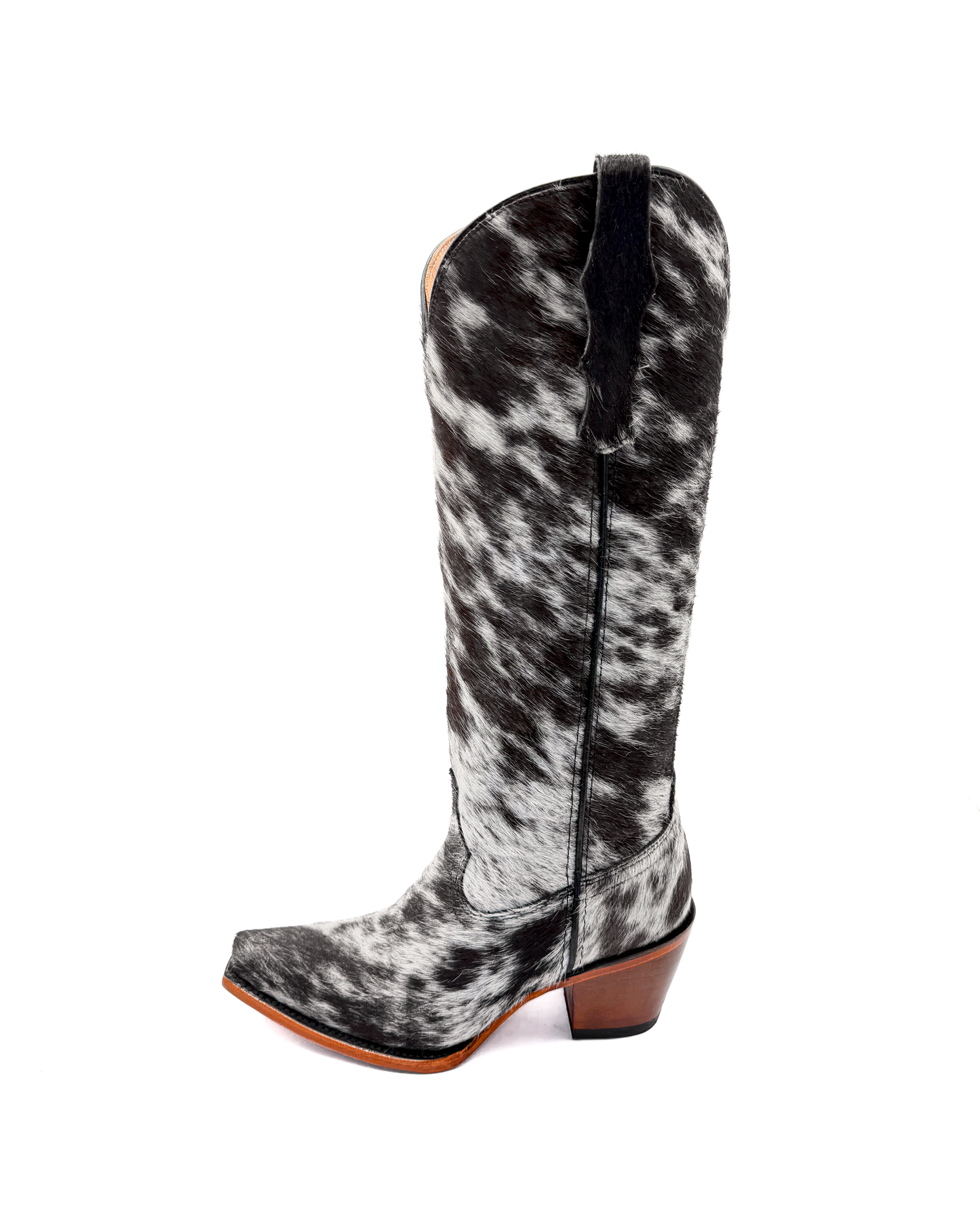 Bota Picuda Pelo de Vaca