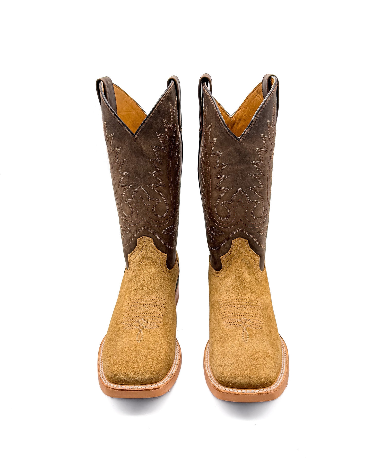 Bota Bulldog Gamuza Arena Suela Hule