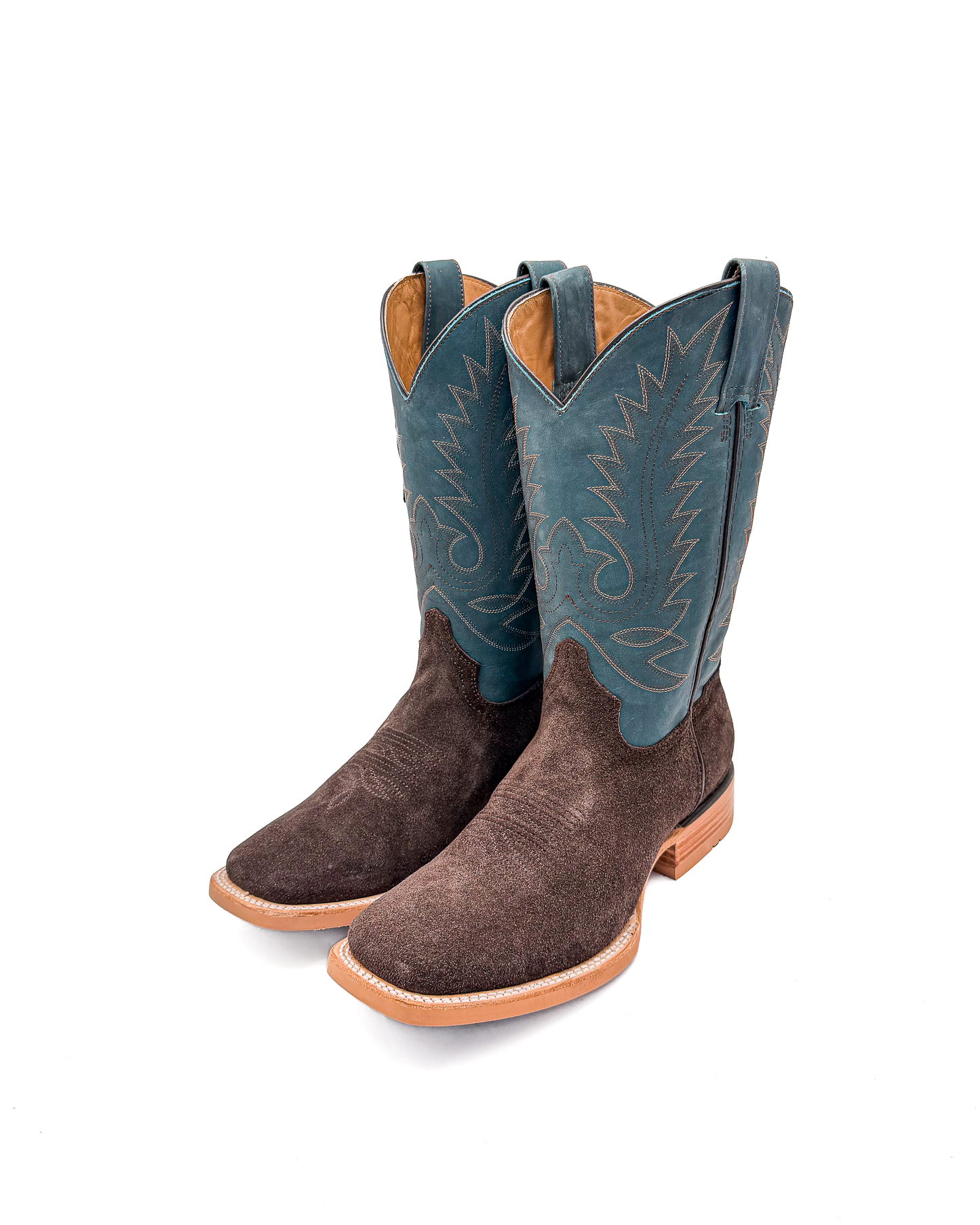 Bota Bulldog Gamuza Café Suela Hule