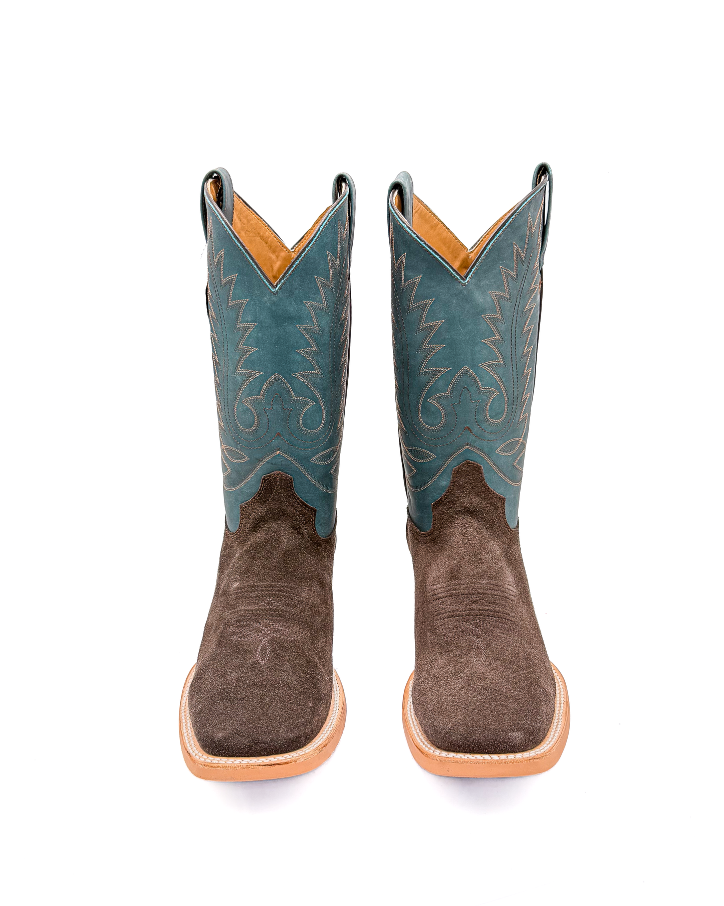Bota Bulldog Gamuza Café Suela Hule