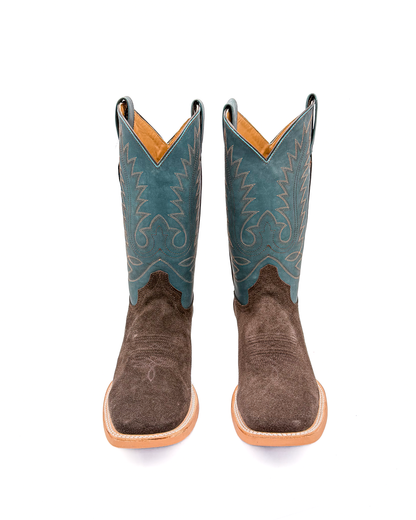 Bota Bulldog Gamuza Café Suela Hule