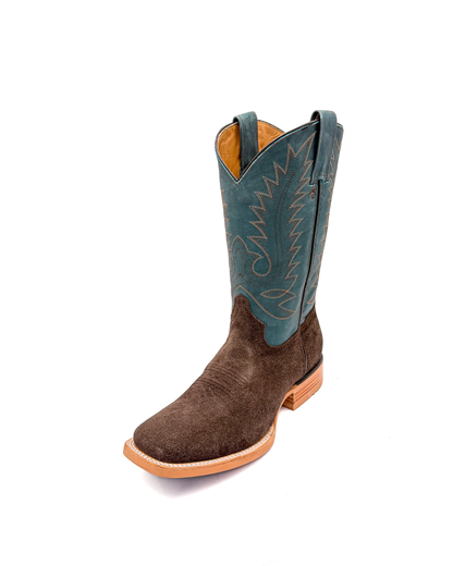 Bota Bulldog Gamuza Café Suela Hule