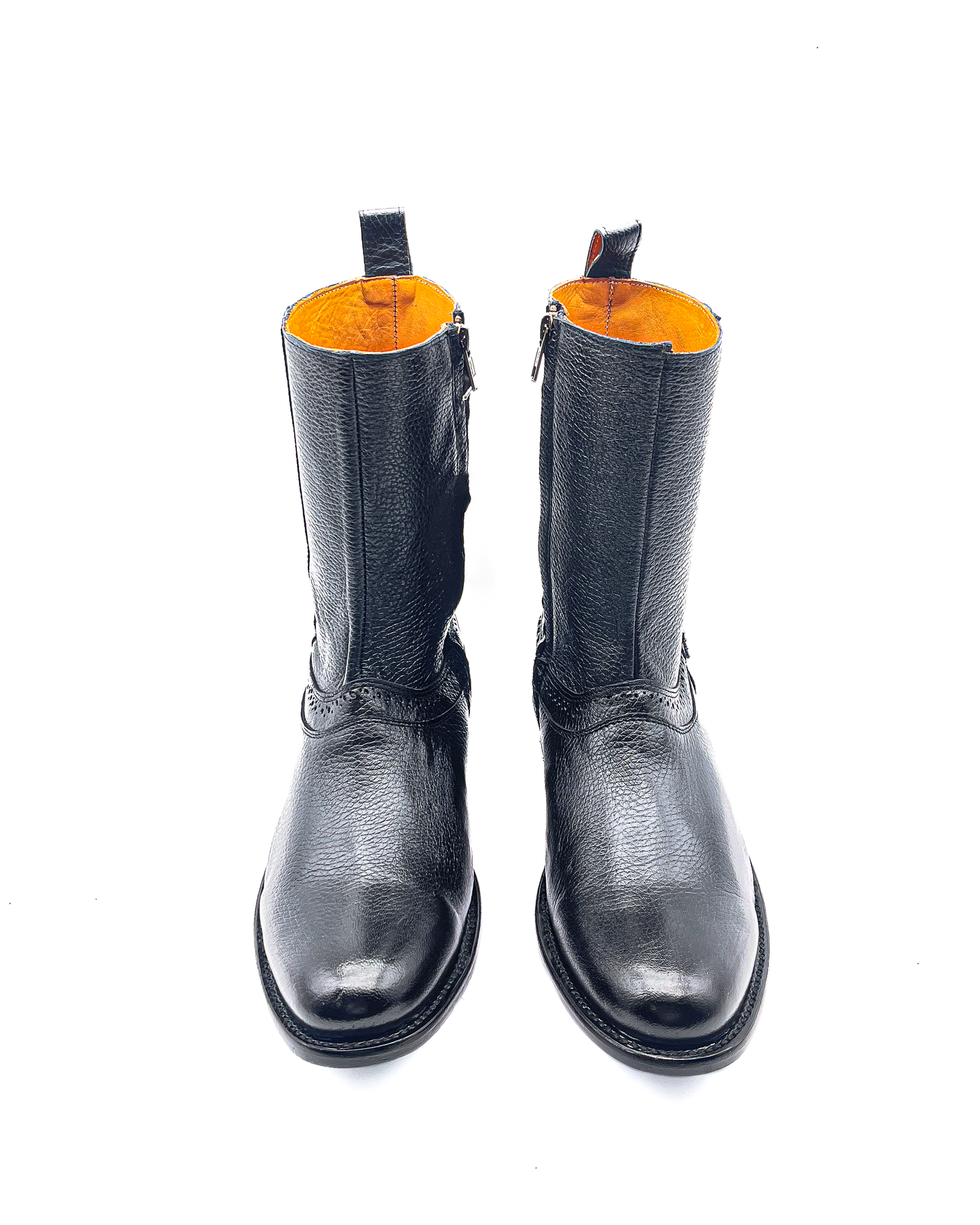 Botín Ander Oval en Piel de Venado