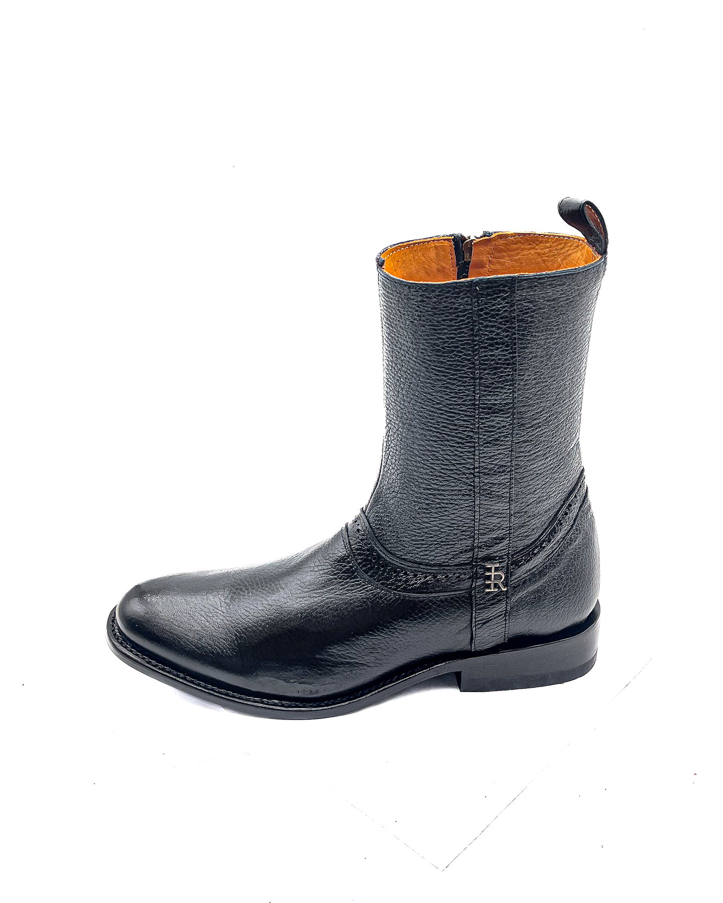 Botín Ander Oval en Piel de Venado