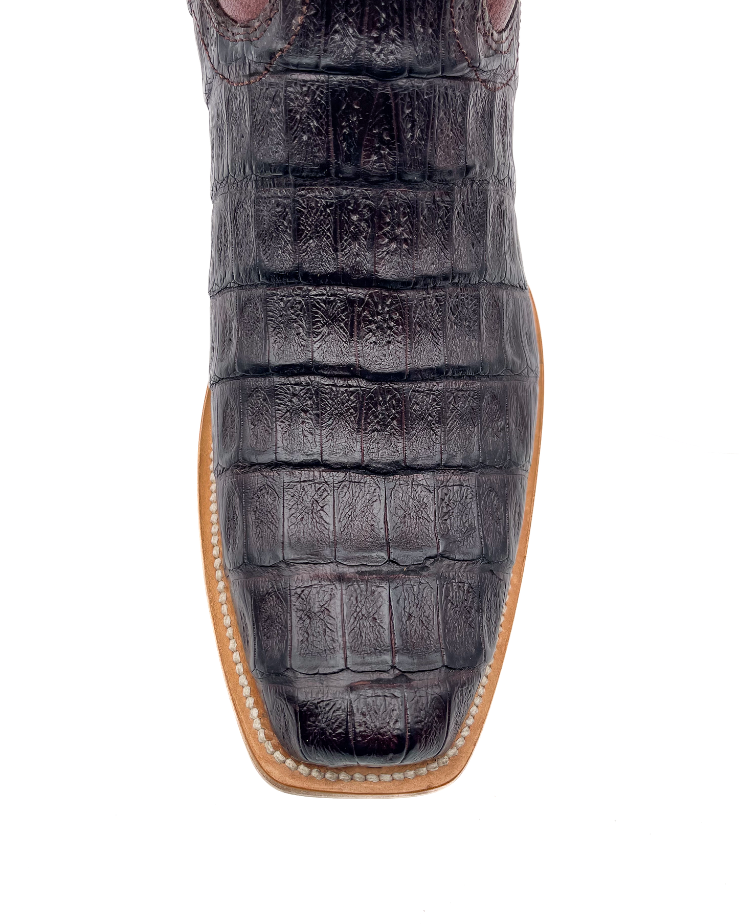 Bota Cutter Cocodrilo Café Original