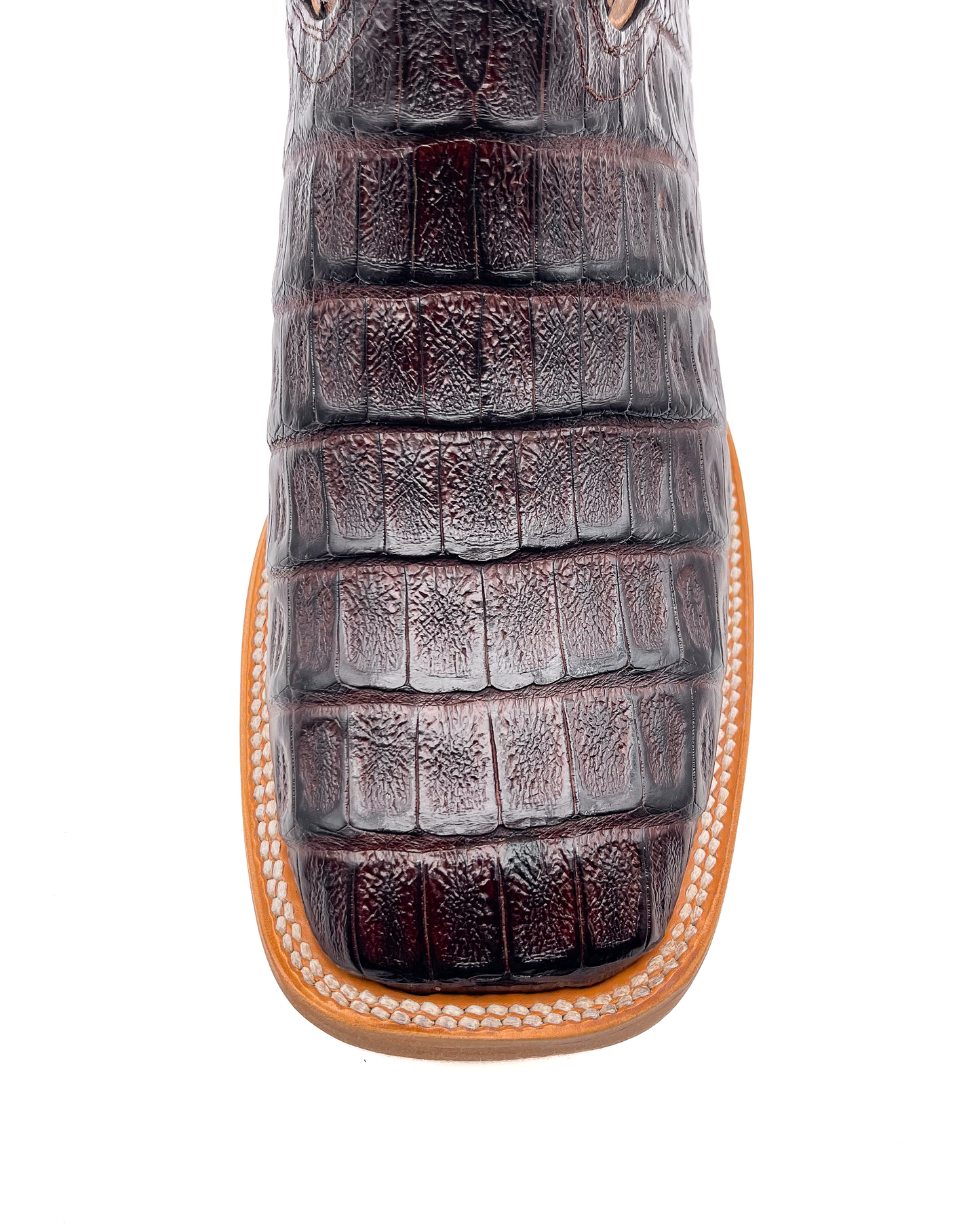Bota Bulldog Cocodrilo Café Original
