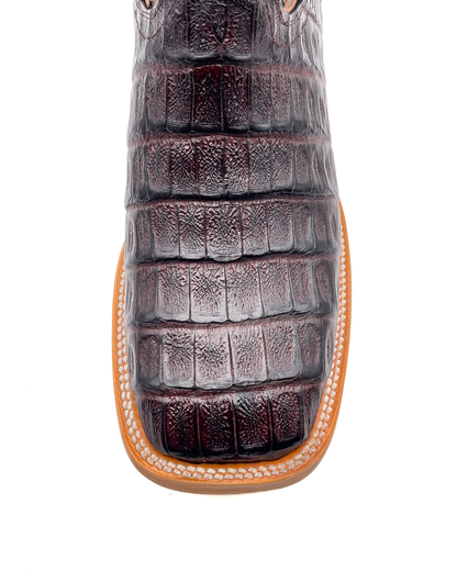 Bota Bulldog Cocodrilo Café Original