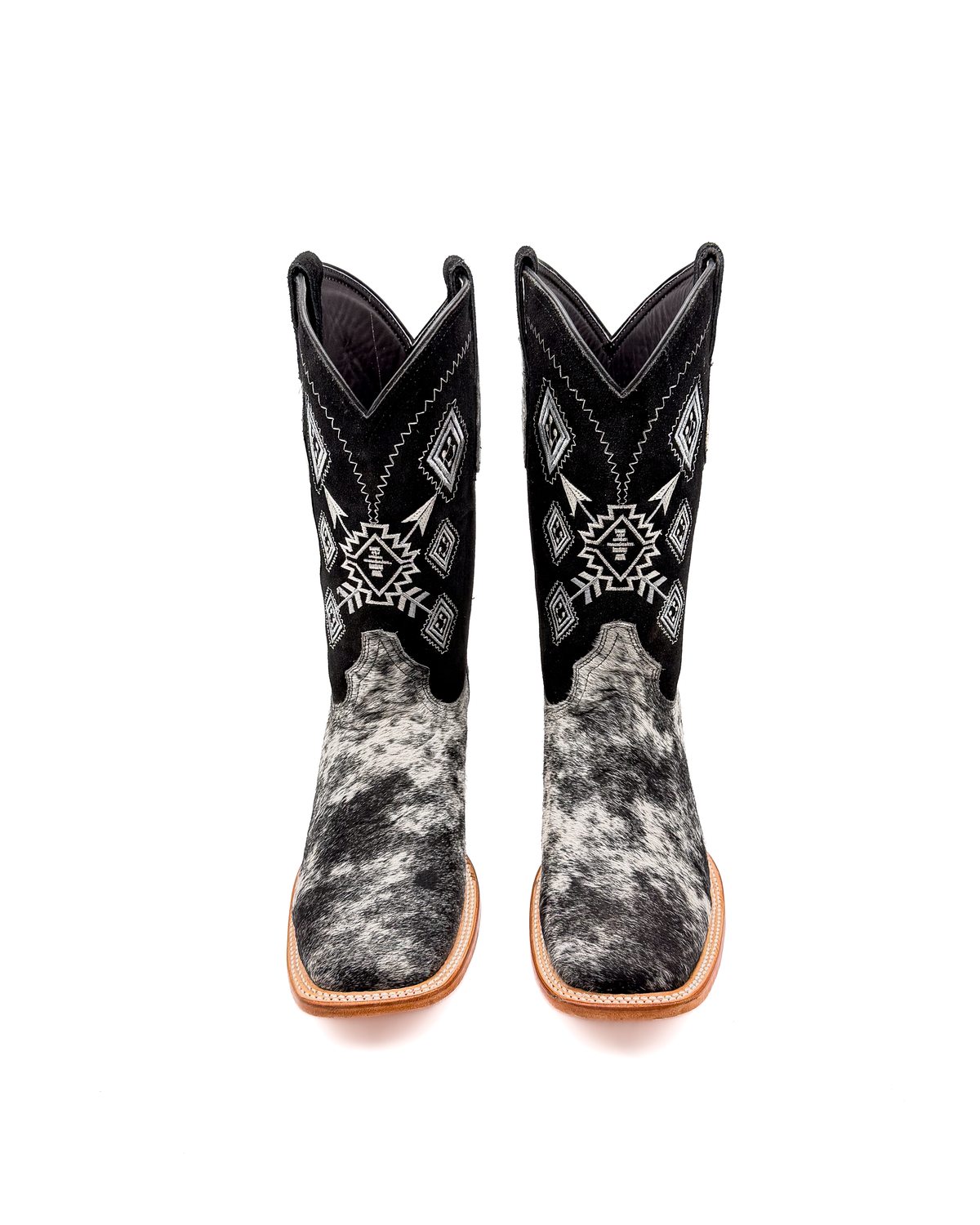 Bota Bulldog Pelo de Vaca Pinto