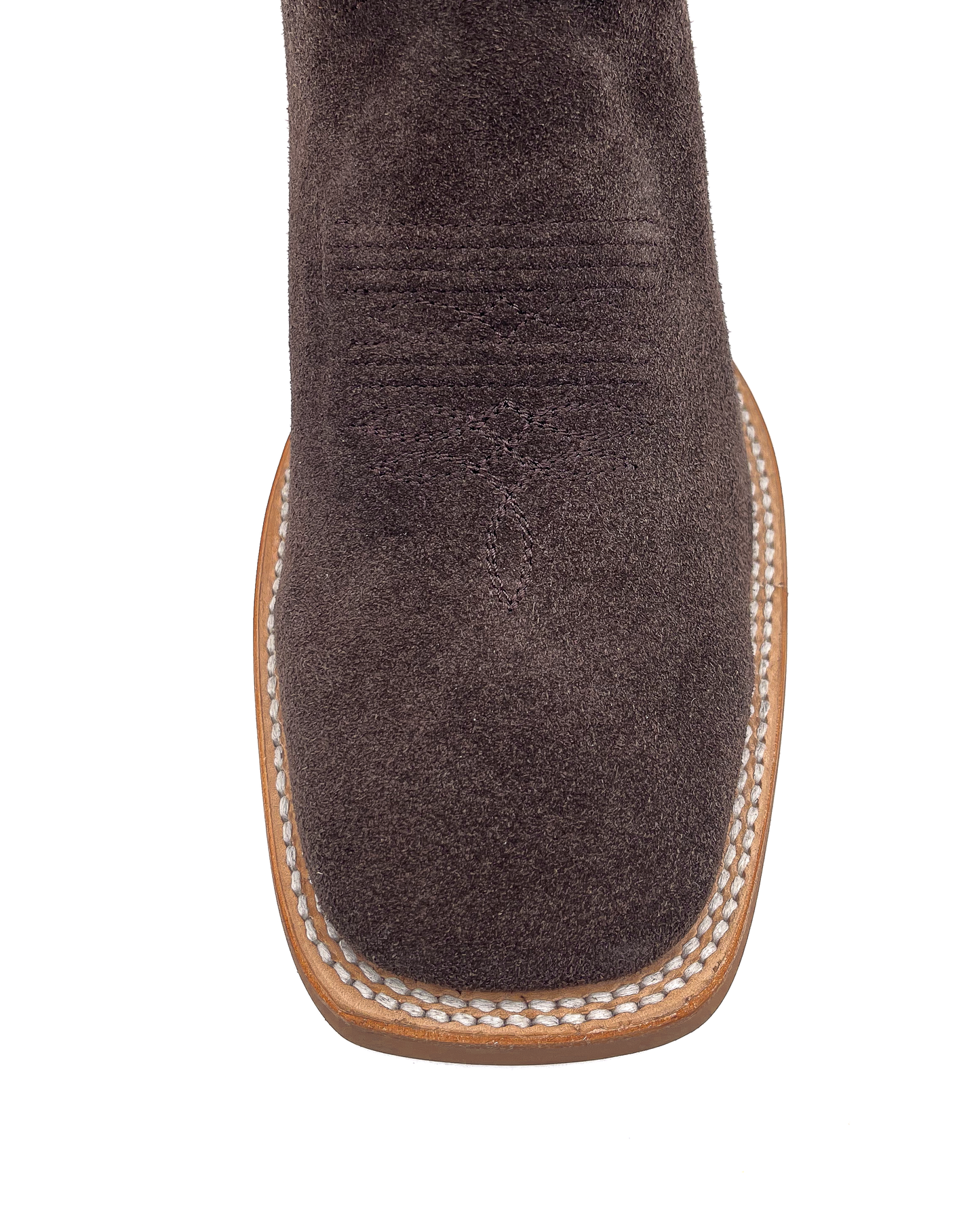 Bota Bulldog Gamuza Café Suela Hule