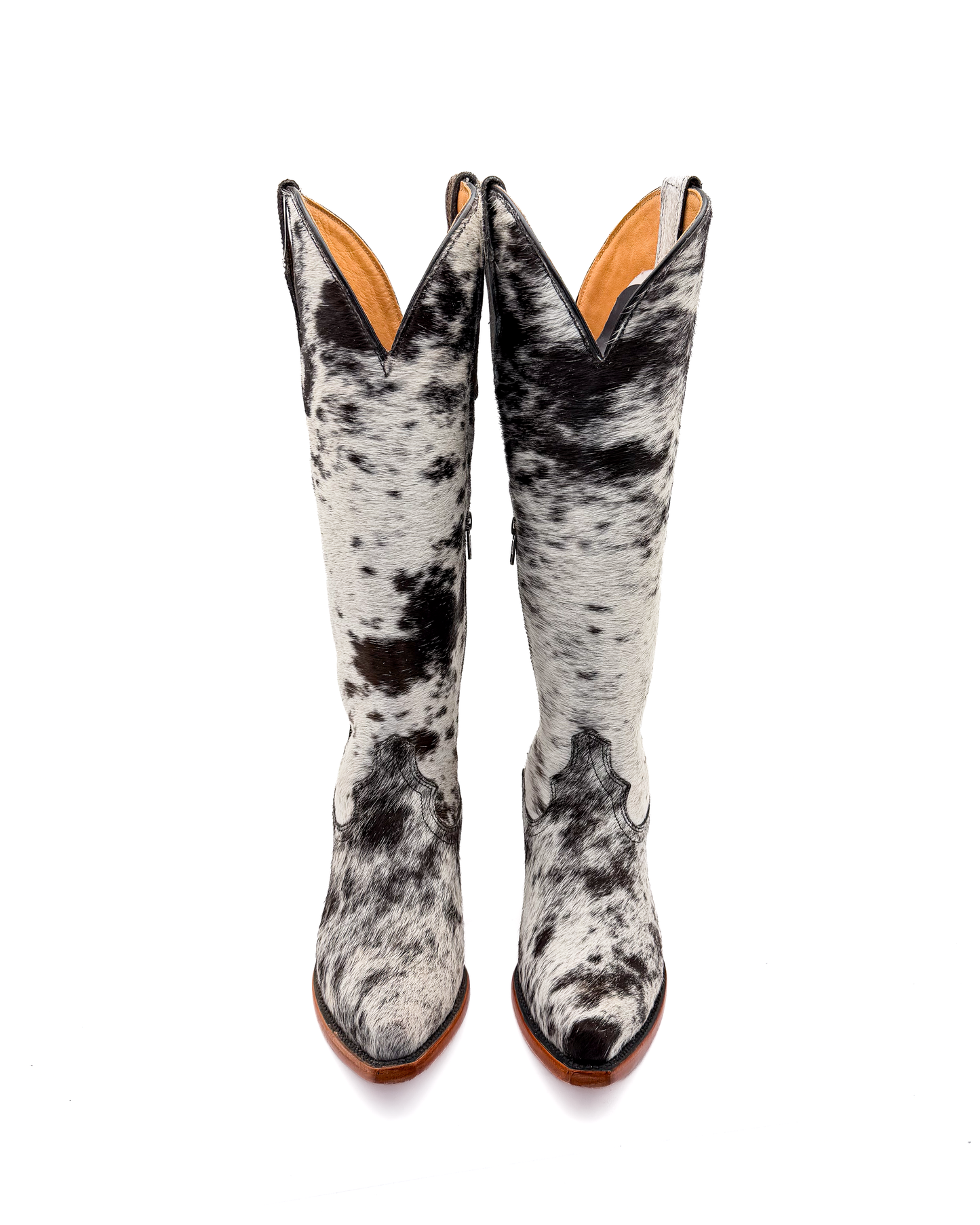 Bota Picuda Pelo de Vaca