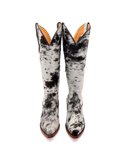 Bota Picuda Pelo de Vaca