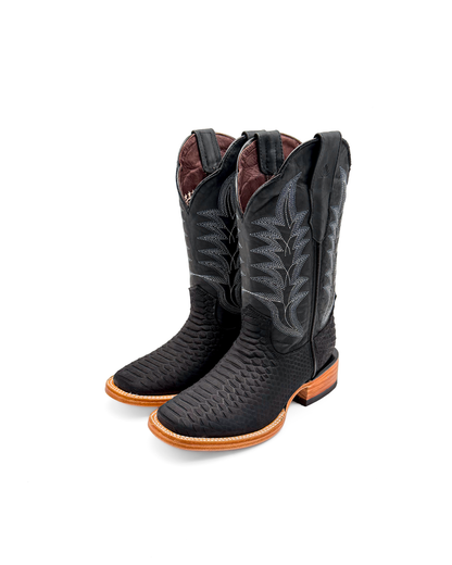 Bota Bulldog Pitón Negro para Joven