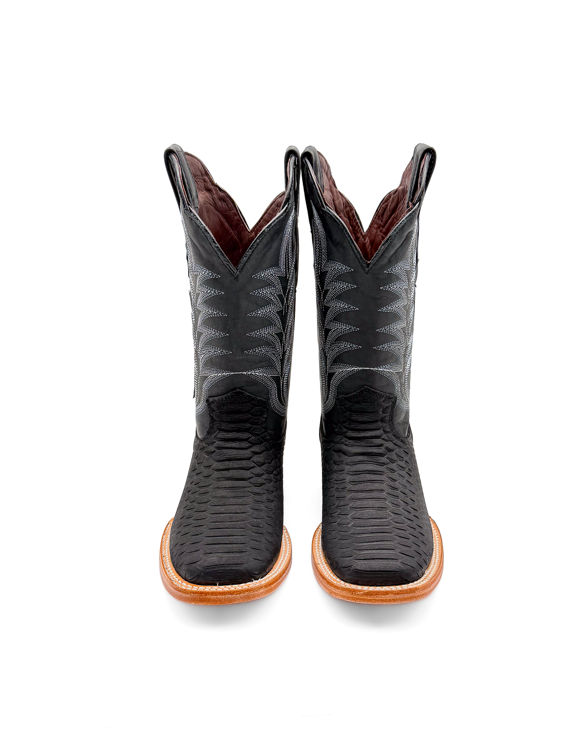 Bota Bulldog Pitón Negro para Joven