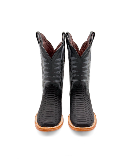 Bota Bulldog Pitón Negro para Joven