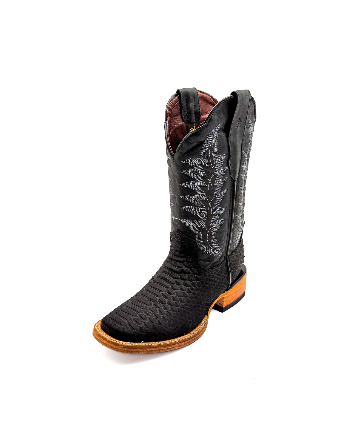 Bota Bulldog Pitón Negro para Joven