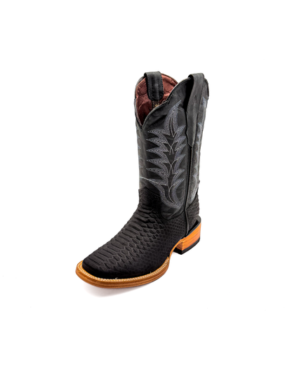 Bota Bulldog Pitón Negro para Joven