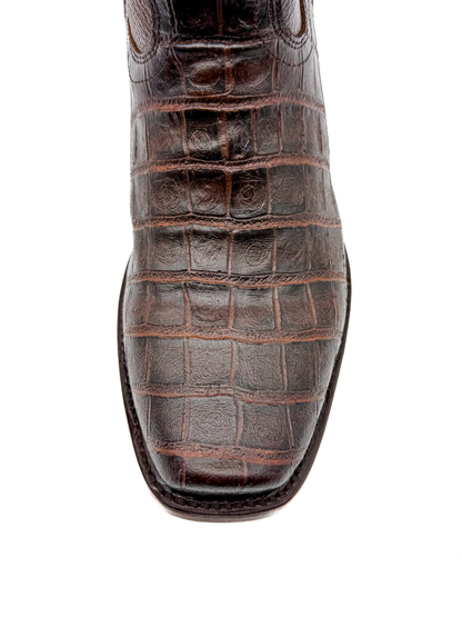 Botín Dubái Exótico Cocodrilo