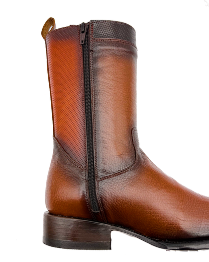 Botín Roper en Piel de Venado