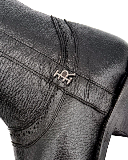 Botín Ander Oval en Piel de Venado