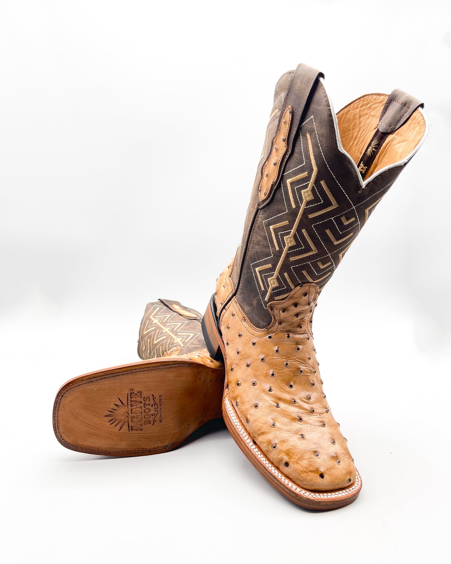 Bota Bulldog Avestruz Orix