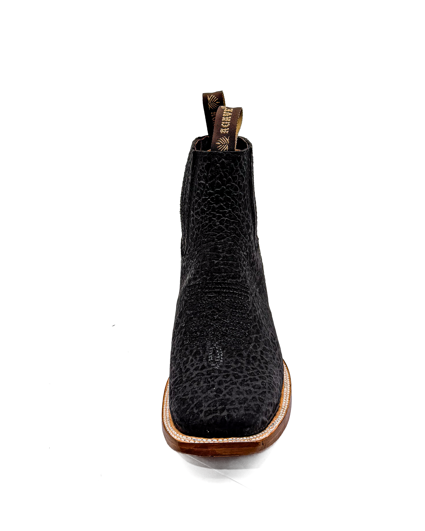 Botín Bulldog Cuello de Toro Negro