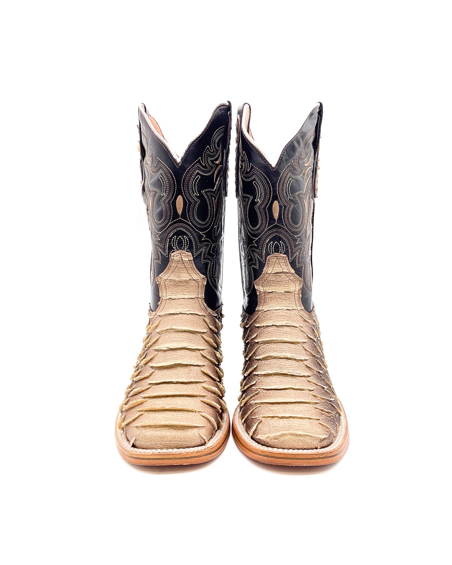 Bota Bulldog Pitón Cafe Sombreado