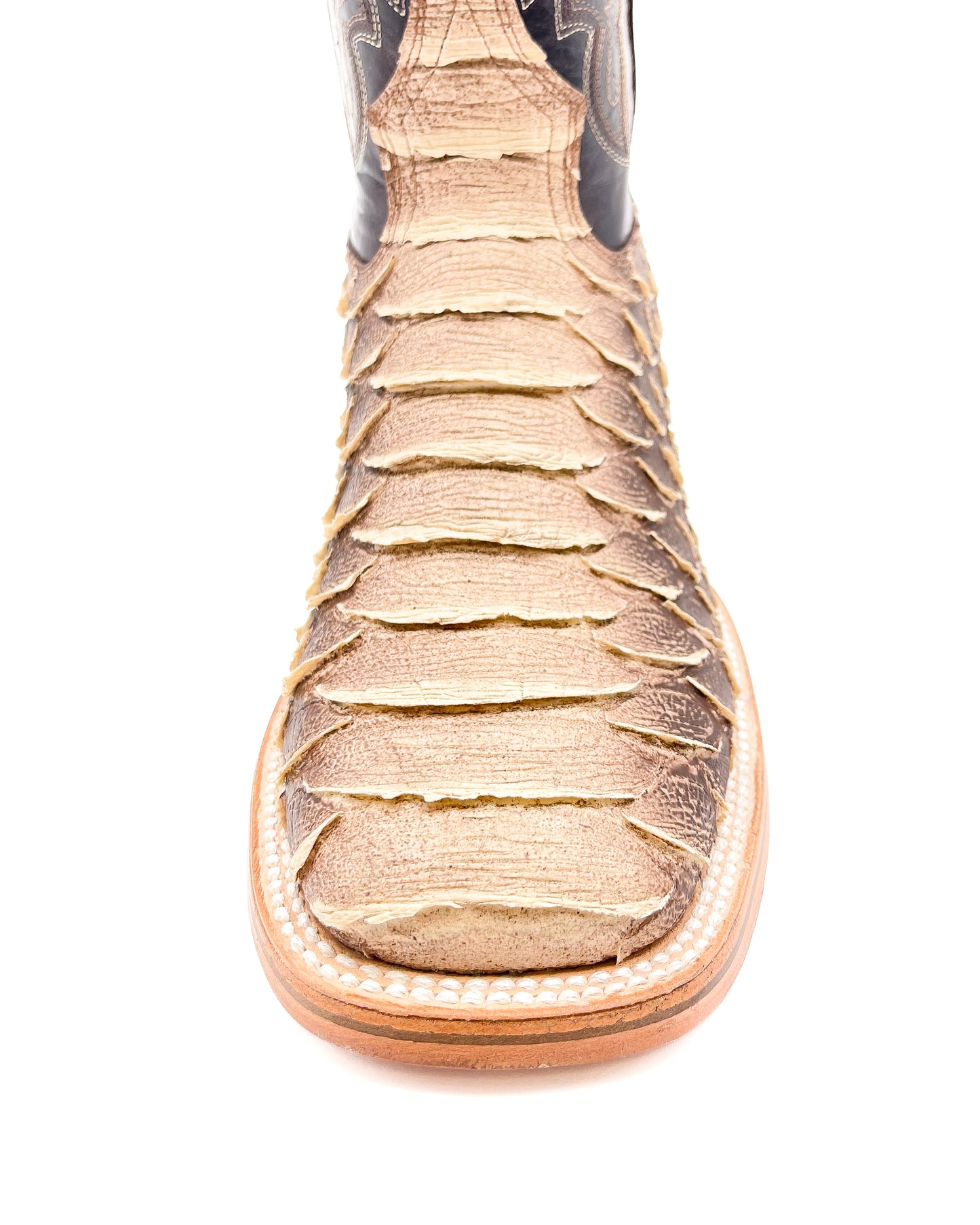 Bota Bulldog Pitón Cafe Sombreado