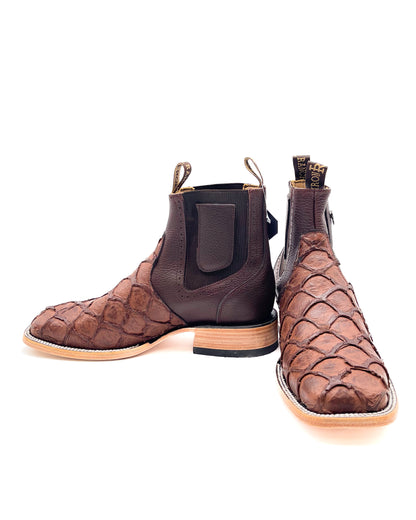 Botín Bulldog Pescado Café