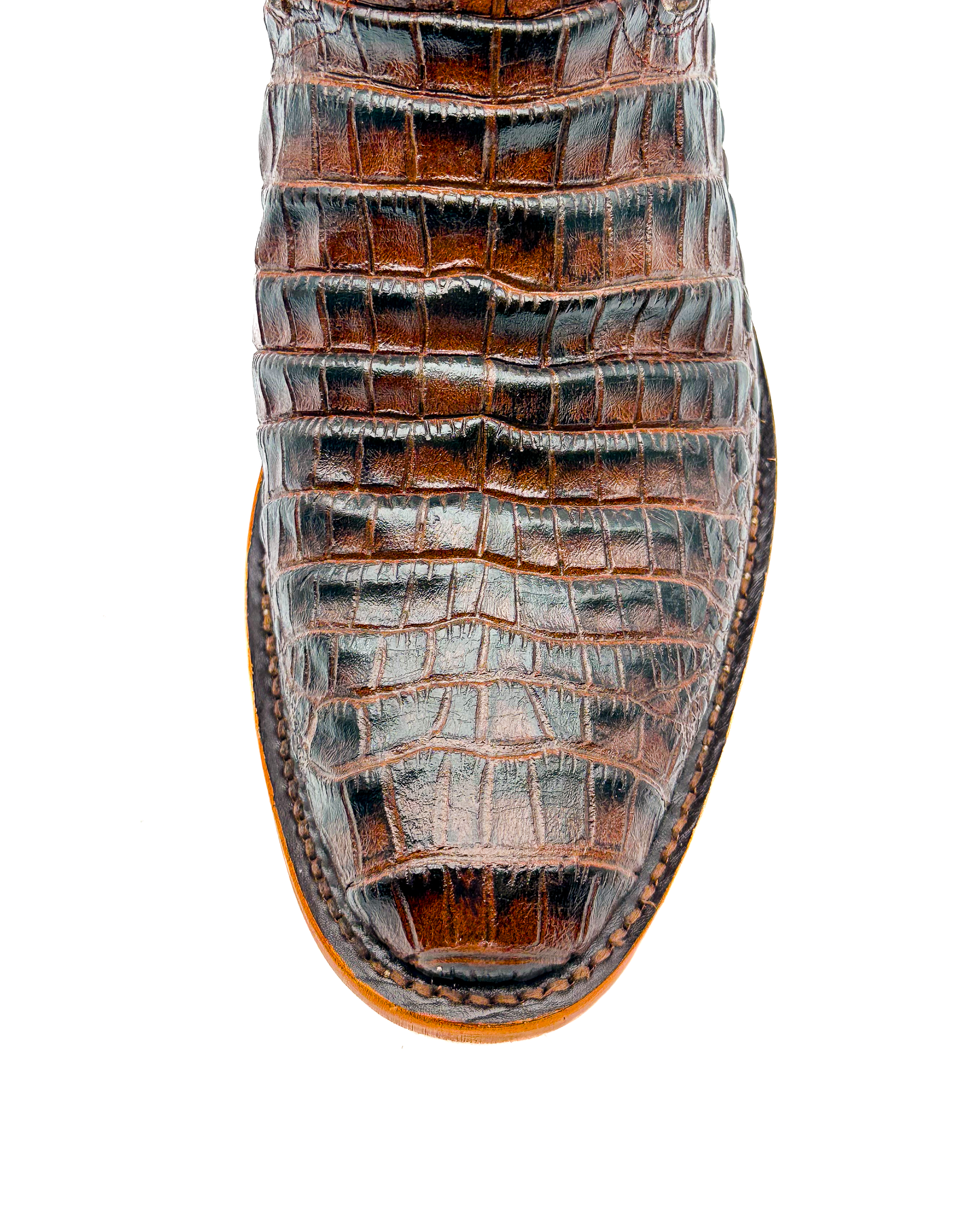 Botín Roper Cocodrilo Café