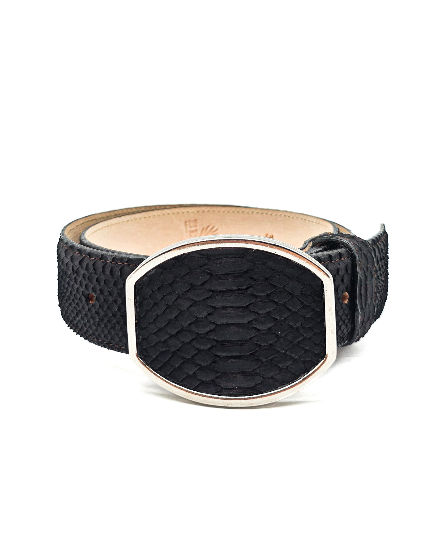 Cinto Exótico en Piel de Pitón