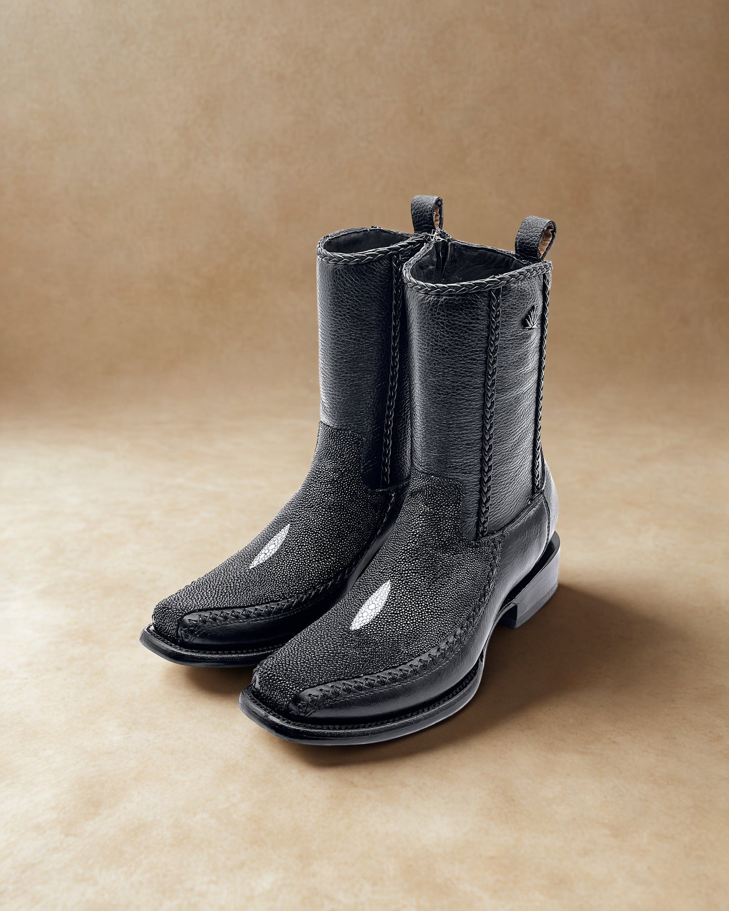 Botín Dubái en Piel de Mantarraya Macho