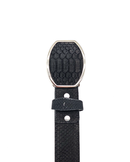 Cinto Exótico en Piel de Pitón