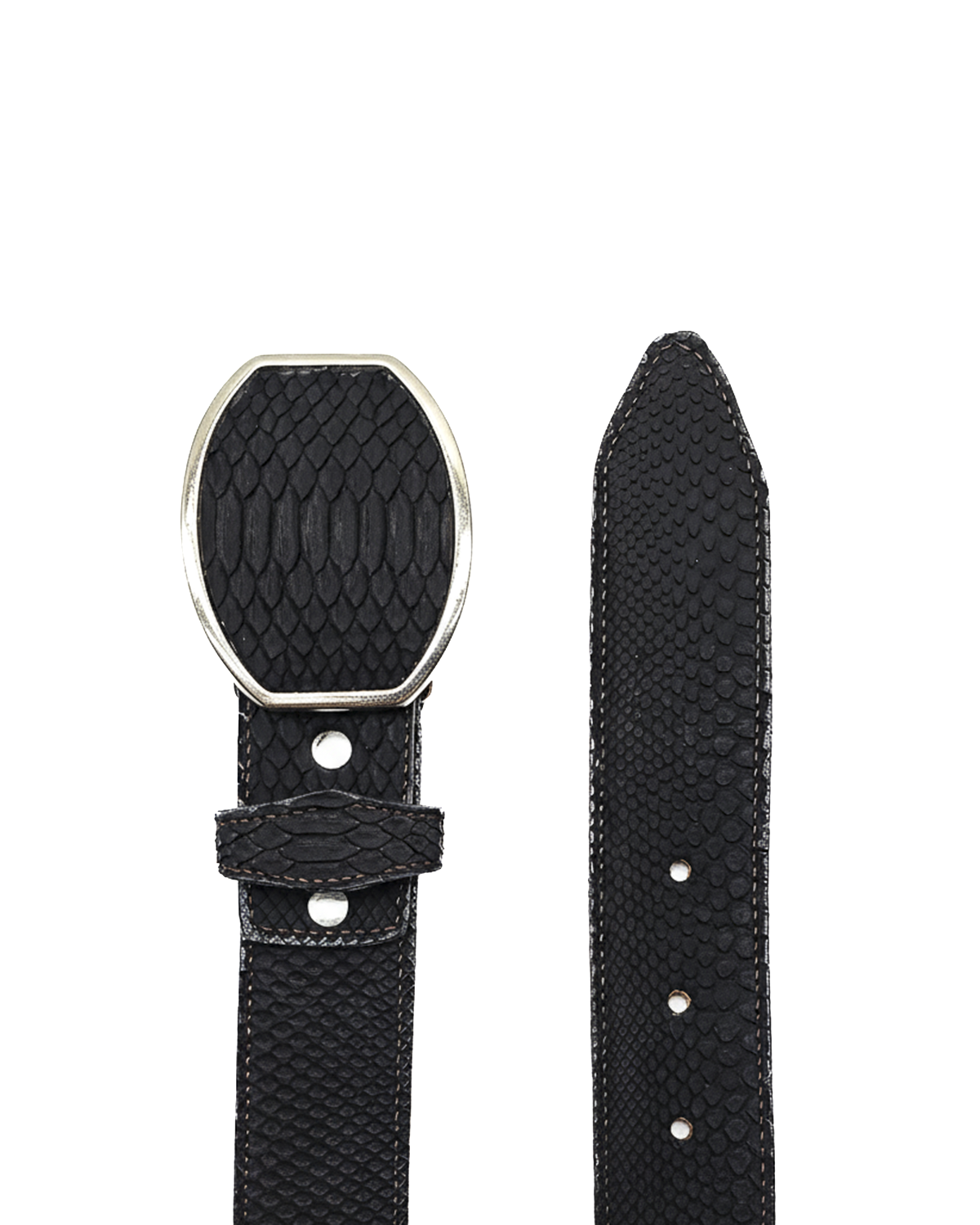 Cinto Exótico en Piel de Pitón