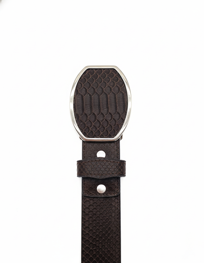 Cinto Exótico en Piel de Pitón