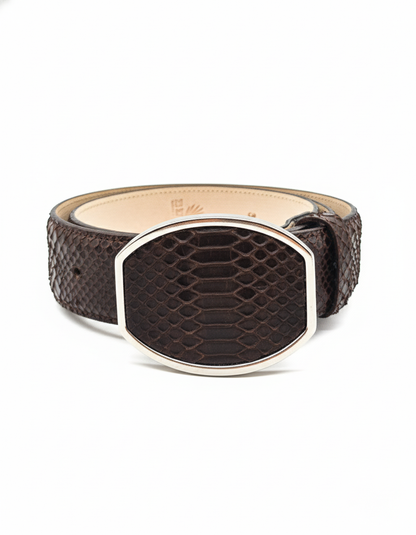 Cinto Exótico en Piel de Pitón