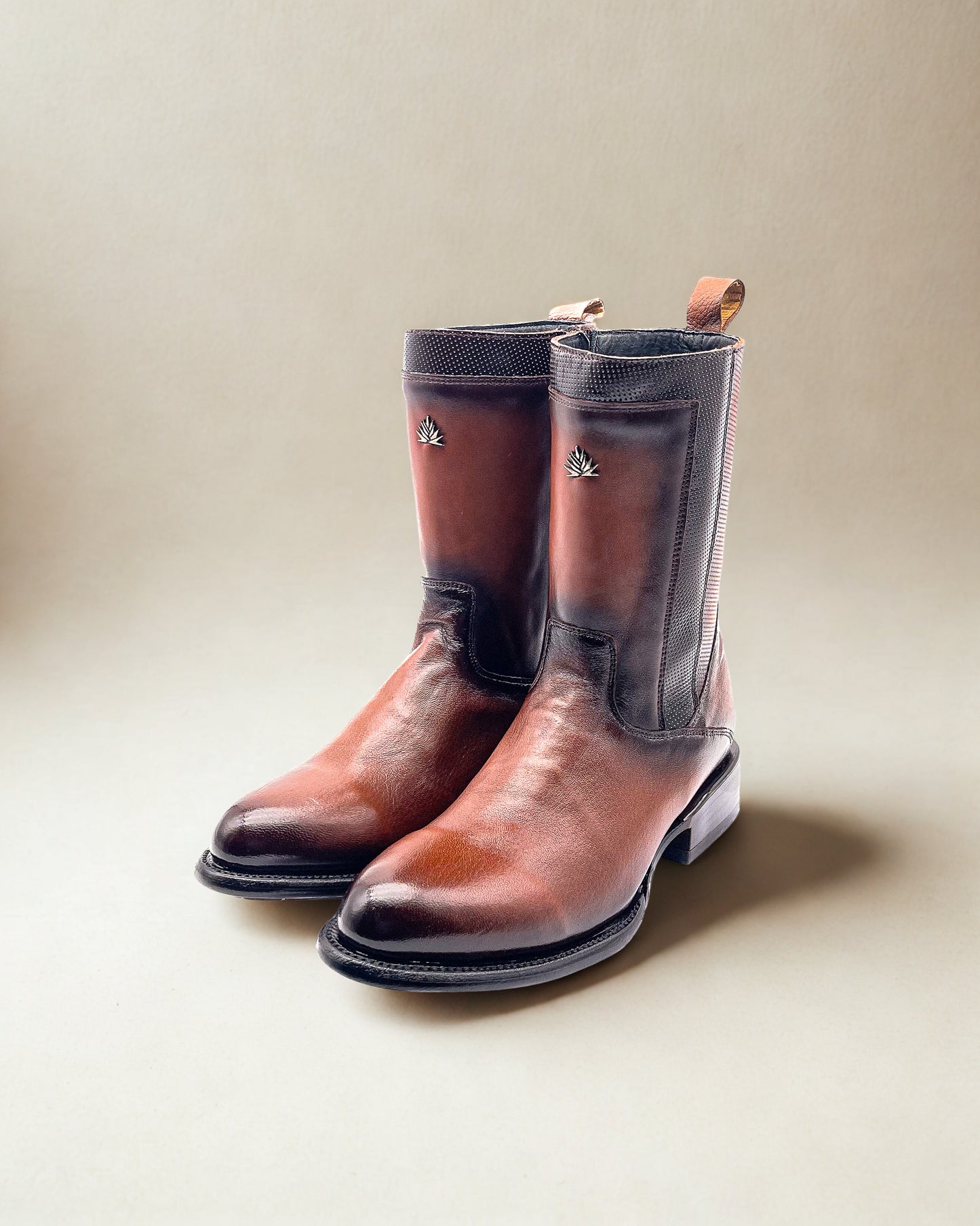 Botín Roper en Piel de Venado